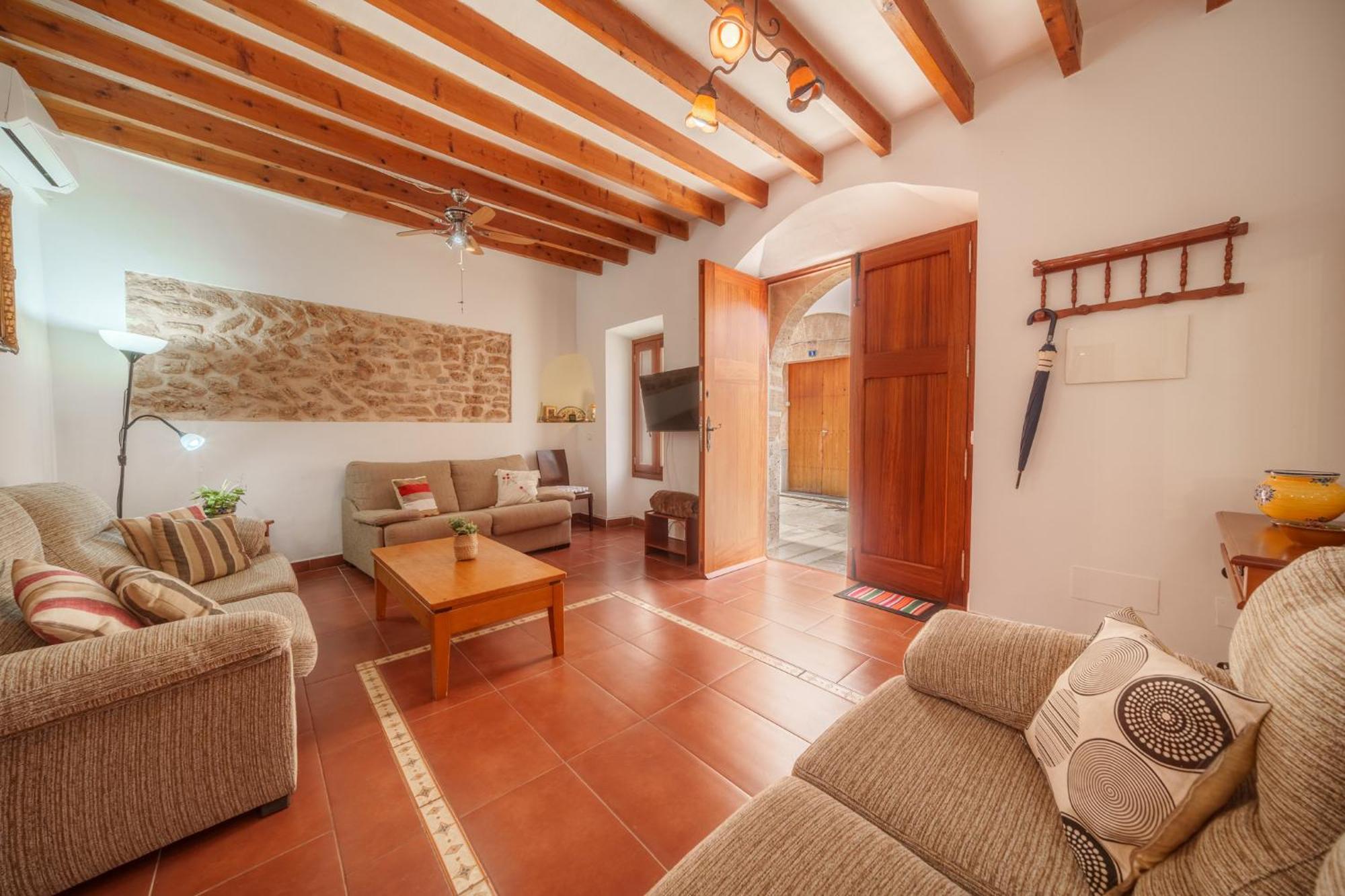 Вилла Sant Vicenc, Amazing House In Alcudia For 6 Экстерьер фото