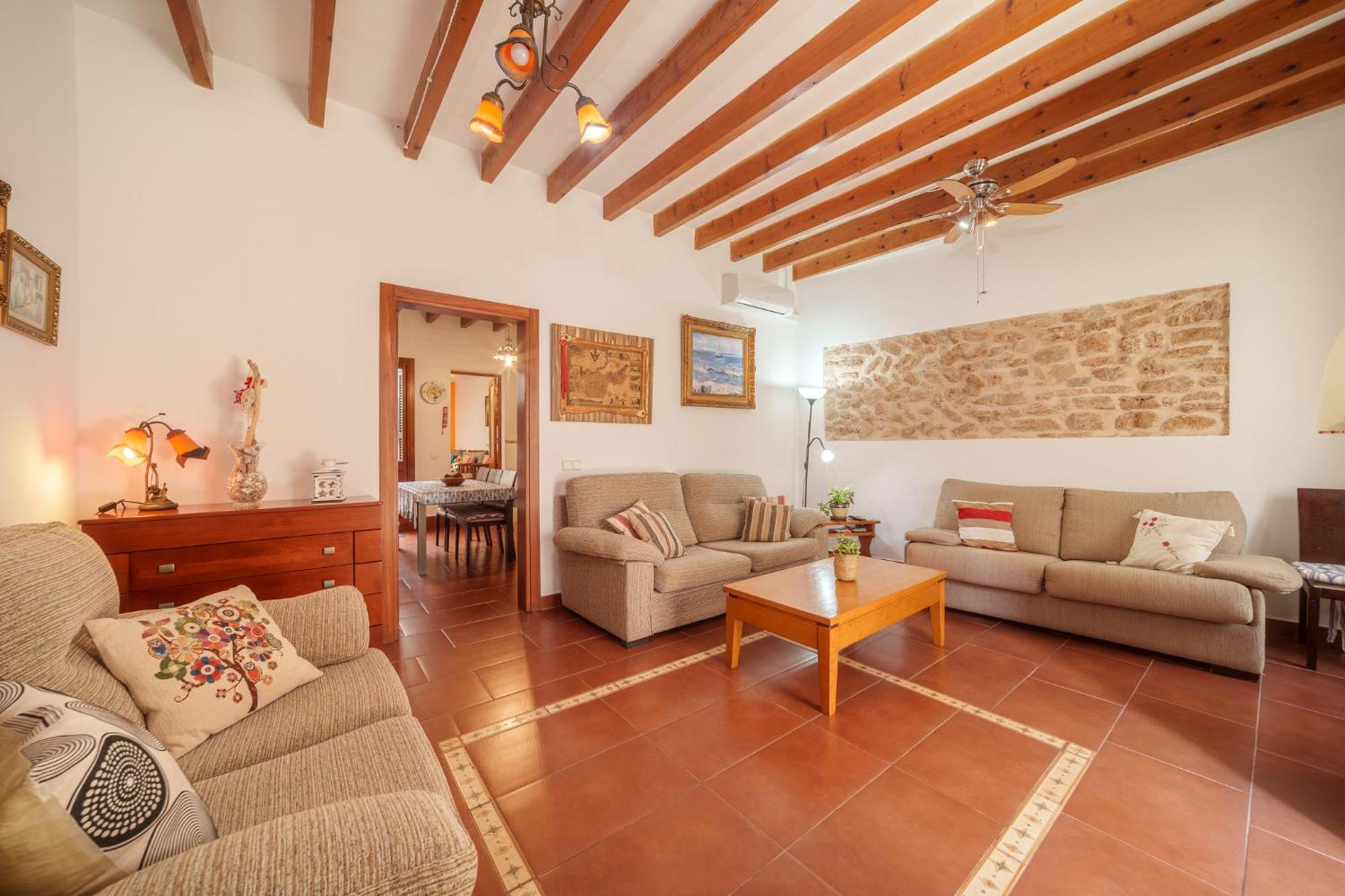 Вилла Sant Vicenc, Amazing House In Alcudia For 6 Экстерьер фото